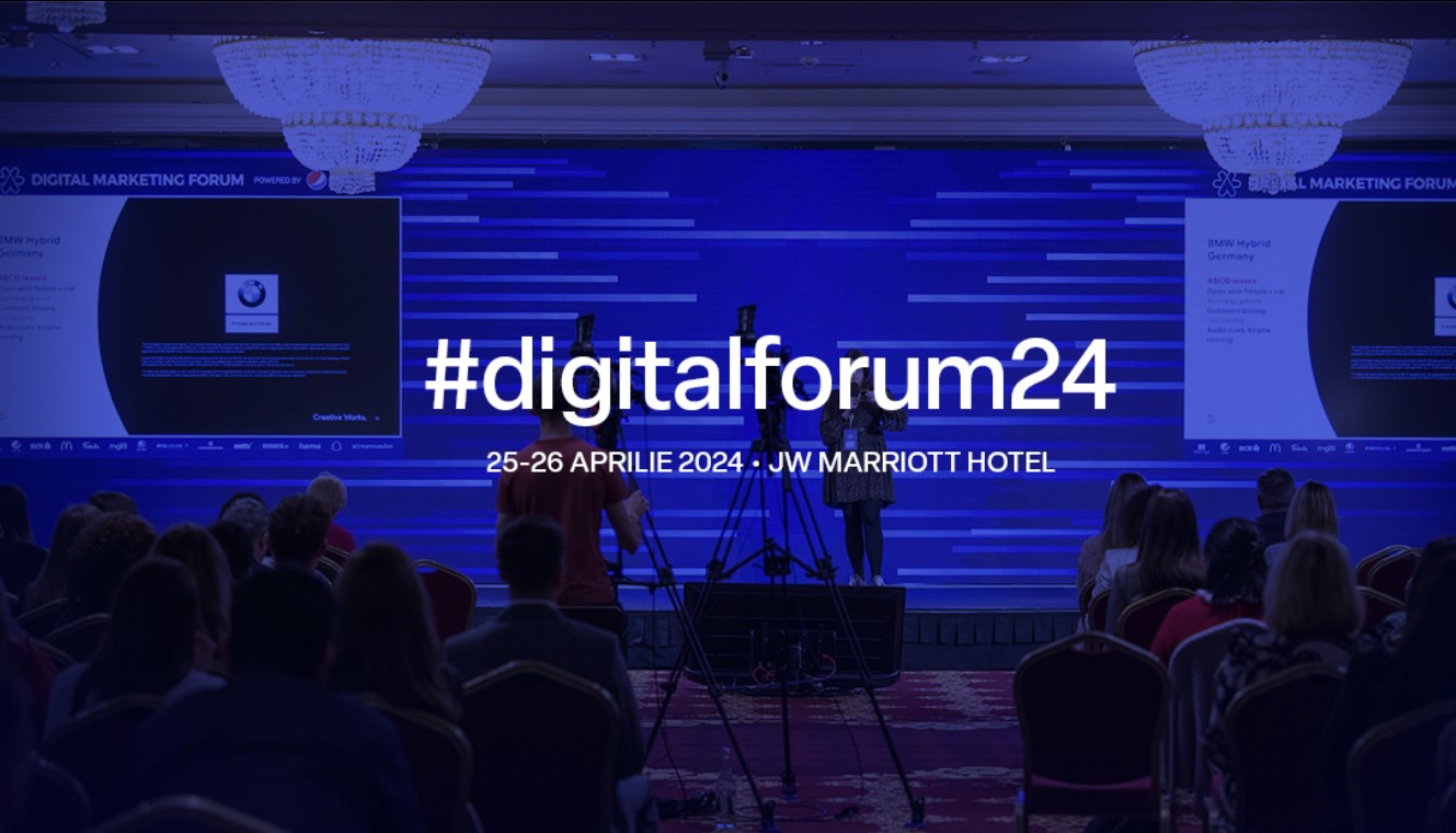 Digital Marketing Forum 2024, cel mai așteptat eveniment de promovare online din România! 